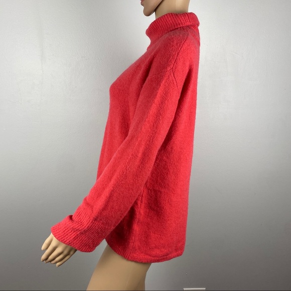 NEW SOMETHING NAVY CORAL TURTLENECK SWEATER - Picture 5 of 8